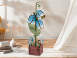 DIY Wooden Flower Bouquet 3D Puzzle Craft Kit for Handmade Decoration