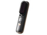 Portable Rechargeable Wireless Hair Straightener Comb