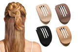 4Pcs Flat Claw Clips for Women Stylish Hair Clips