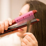 Flat Iron Comb Attachment for Hair Straightening