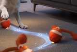 Interactive Dog Toys Touch Activated Bouncing And Jumping Dog Ball With Rope