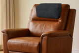 Sherpa Headrest Pillow for Recliner Chair with Storage Pocket