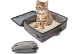 Foldable Portable Travel Litter Box for Cats