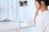 2Pcs 100cm Gooseneck Tablet Phone Stand Adjustable Screw Clamp Smartphones Hands-Free Holder