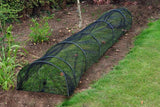 Black Grow Tunnel Net Mesh Plant Cover for Lasting Protection Against Birds