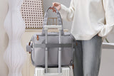Diaper Bag Backpack with Separate Shoe Compartment and Changing Mat
