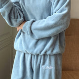 Women’s Fluffy Pyjamas Set