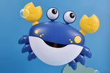 Crab Bubble Machine Bath Toy with Music for Bath Time