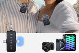 3-in-1 Wireless Lavalier Microphone
