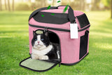 Breathable Pet Carrier Shoulder Bag Foldable Pet Travel Bag for Cats