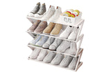 4 Tier Shoe Rack Storage Organizer Shelf Stand Shelves Shoe Storage