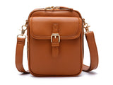 PU Leather Crossbody Bag with Card Slots Small Messenger Bag Shoulder Bag Purse