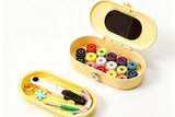Portable Magnetic Double Layer Sewing Kit Sewing Tools Storage Case