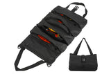 5 Pockets Tool Roll Organizer Bag Oxford Cloth Storage