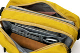 Travel Crossbody Bag with Luggage Sleeve Multi Layer Card Slots Sling Bag Passport Purse