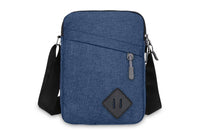 Men's Oxford Crossbody Shoulder Bag with Adjustable Strap
