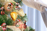Christmas Countdown Advent Calendar Dog Hanging Ornament