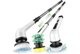 Cordless Electric Spin Scrubber with 9 Replaceable Brush Heads