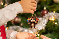 2025 Advent Countdown Calendar Funny Monkey Ornaments