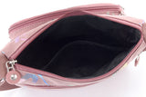 Women's Graffiti Print Zip Pocket Crossbody Bag Shoulder Bag Travel Messenger Bag