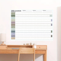 2024 365 Days Wall Calendars Yearly Planner