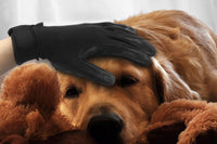 Pet Grooming Gloves – Gentle Hair Remover for Cats & Dogs!