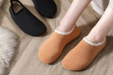 Women Fleece Floor Slippers Shoes