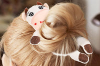 Cute Animal Scrunchies Hair Ties Plush Hair Bands