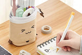 Standing Pencil Case Cute Telescopic Pen Bag