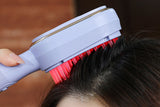 Scalp Vibrating Massage Combs with Red and Blue Light for Hair Care
