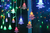 4M Curtain String Lights Christmas Window Lights for Party