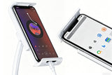 2Pcs 100cm Gooseneck Tablet Phone Stand Adjustable Screw Clamp Smartphones Hands-Free Holder