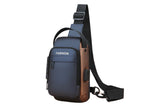 Anti-theft Chest Shoulder Crossbody Sling Bag with USB Port