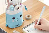 Standing Pencil Case Cute Telescopic Pen Bag