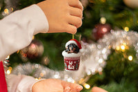 Christmas Countdown Advent Calendar Dog Hanging Ornament