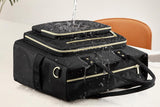 15.6 Inch Laptop Tote Bag Multi-Pocket Commuter Handbag for Work & Daily Use