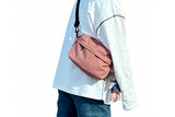 Travel Crossbody Bag with Luggage Sleeve Multi Layer Card Slots Sling Bag Passport Purse