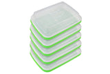 5 Pack Seed Sprouter Trays for Microgreens Soil-Free Growing