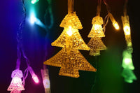 4M Curtain String Lights Christmas Window Lights for Party