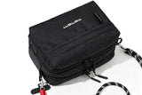 Travel Crossbody Bag with Luggage Sleeve Multi Layer Card Slots Sling Bag Passport Purse