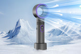 Bladeless Fan Digital Display 5 Speeds Desk Fan