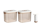 2.7L Vacuum Food Storage Container with Lid Strainer Vacuum Pump