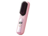 Portable Rechargeable Wireless Hair Straightener Comb