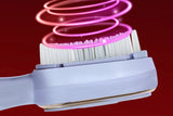 Scalp Vibrating Massage Combs with Red and Blue Light for Hair Care