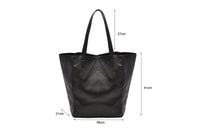 PU Leather Oversized Tote Bag Large Handbag with Internal Cosmetic Bag