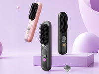 Portable Rechargeable Wireless Hair Straightener Comb