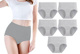 5Pcs Mid Waist Menstrual Leakproof Panties for Women