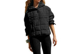 Women Hoooded Quilt Jacket