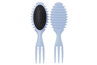 2-In-1 Curly Hair Defining Brush Stylishing Tool
