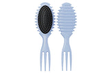 2-In-1 Curly Hair Defining Brush Stylishing Tool